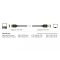 DeLOCK 85660 DisplayPort kábel 2 M Fekete